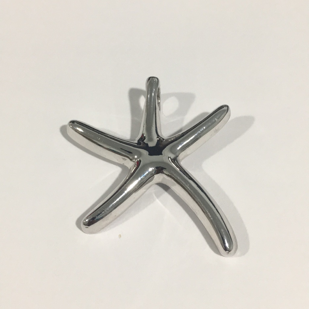 Silver Star Fish Pendant